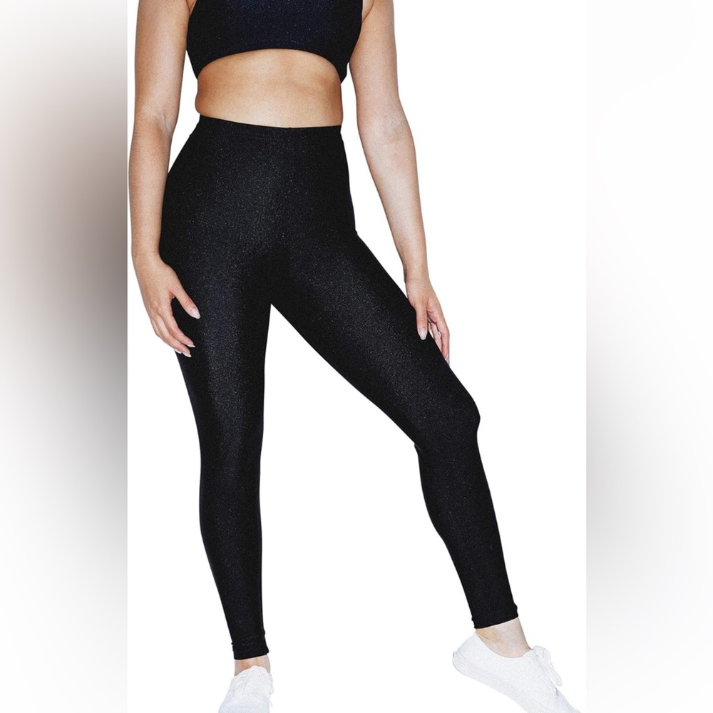 NEW American Apparel Women's Nylon Tricot Leggings